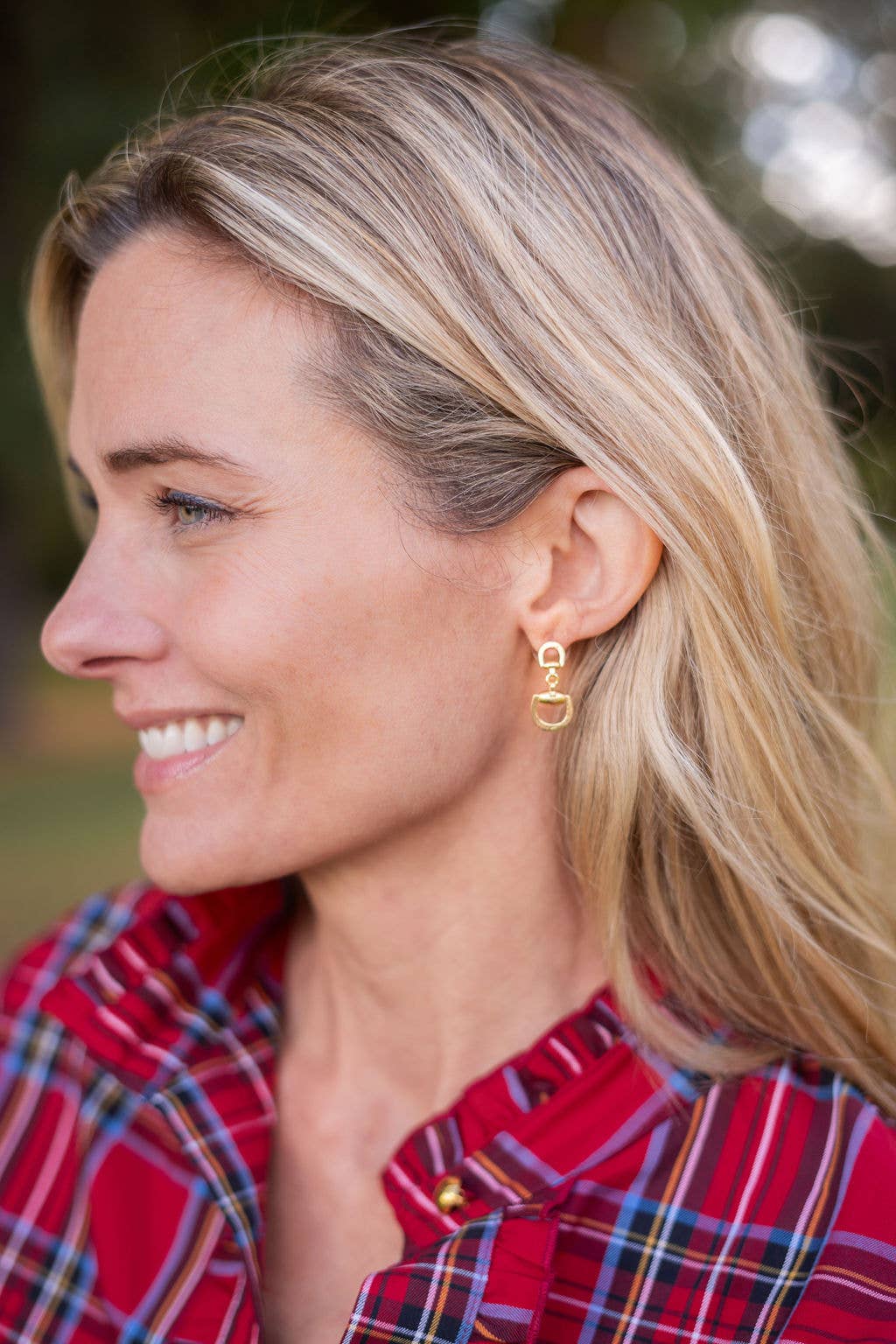 Lisi Lerch Mini Horsebit Earring