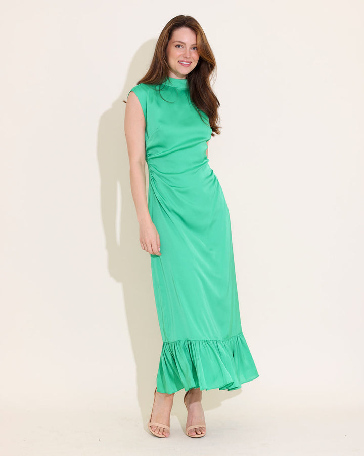 Estelle Dress in Jade by Alden Adair