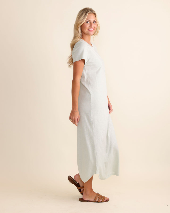 Delray Dress in Sea Grass by Le Marais